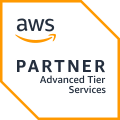 AWS logo partner tier with dark background (1)